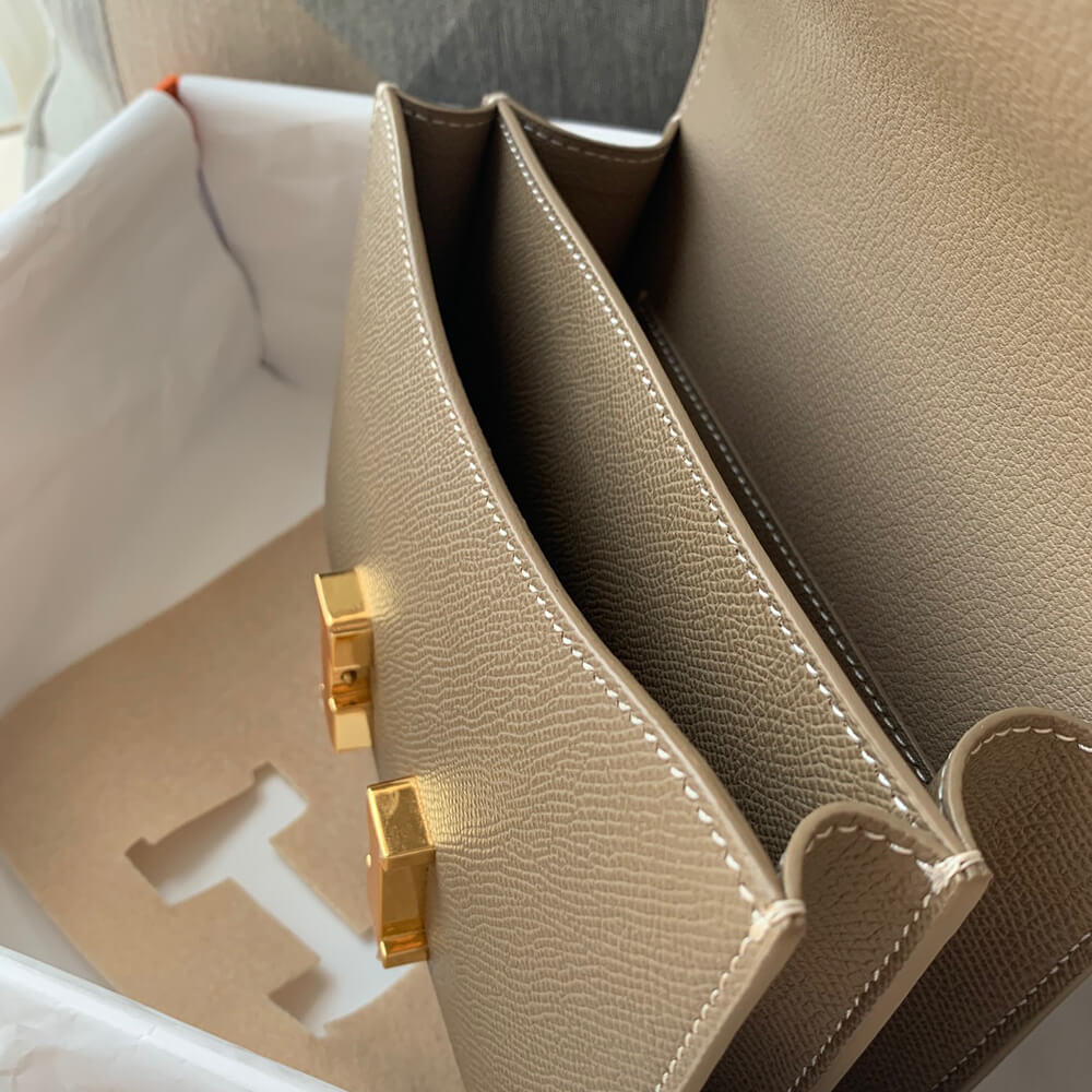 HERMES Epsom Constance 18 Etoupe